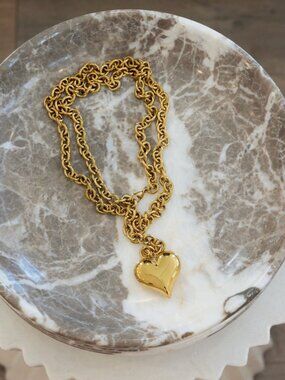 Wrap Around XI Heart Necklace